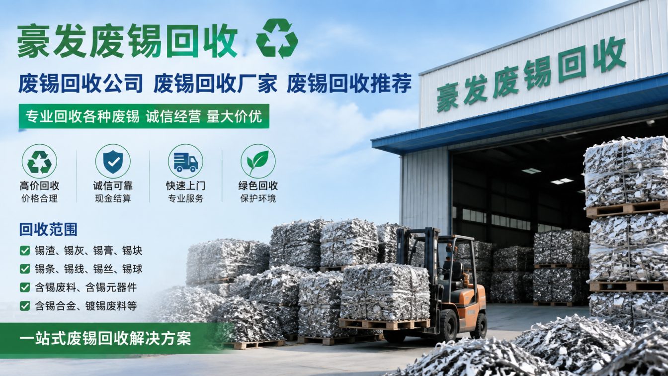曲江区为工厂废锡处置提供高价回收方案
